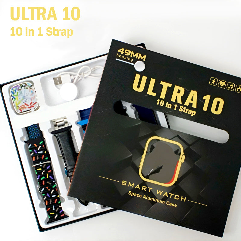 Ultra10 49mm with 10 Interchangeable Straps