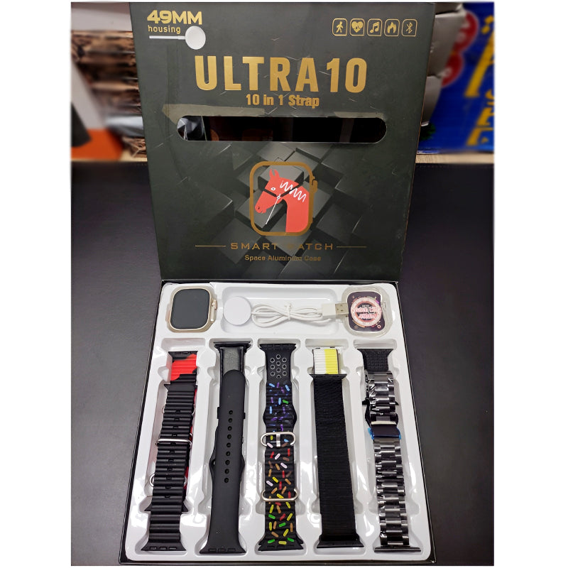 Ultra10 49mm with 10 Interchangeable Straps